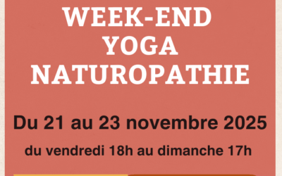 Stage « Énergies d’automne » du 21 au 23 Novembre 2025